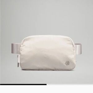 NWT Lululemon white belt bag